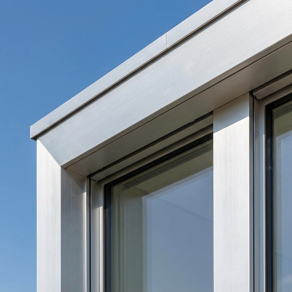 Détail pliage spécifique toiture zinc et alu